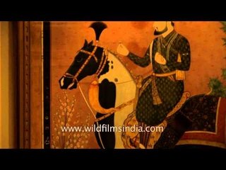 Royal photo frame inside Taj Residency, Aurangabad