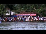 Participants gear up for snake boat race on Pamba river - Alappuzha