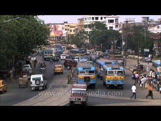 Vehicular traffic in Kolkata