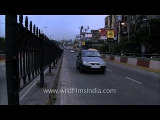 Traffic scene: Kolkata city
