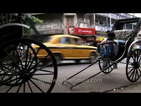 Kolkata hand-drawn rickshaws : anachronism or inhuman transport?