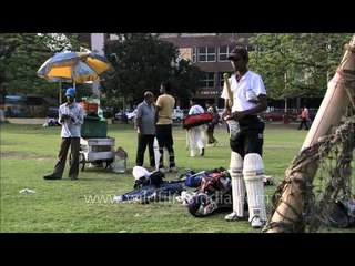Training session of young cricketers - Kolkata
