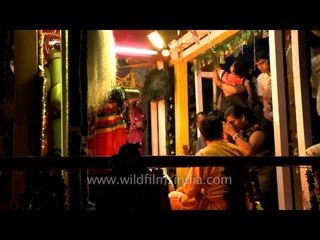 Devotees offer prayer to Lord Jagannath