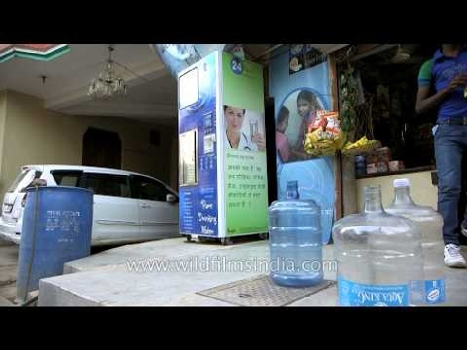 Solar panels that power water purification in the Third World