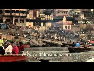 Cremation at Manikarnika Ghat - Varanasi