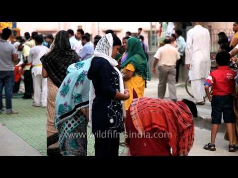 Devotees pull the Chariot of Lord Jagannath