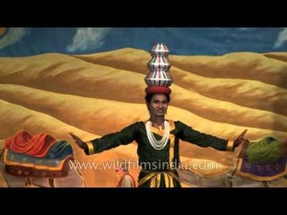 Folk dance from Rajasthan, India