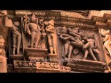 Complex sexual positions portrayed in the Khajuraho monuments