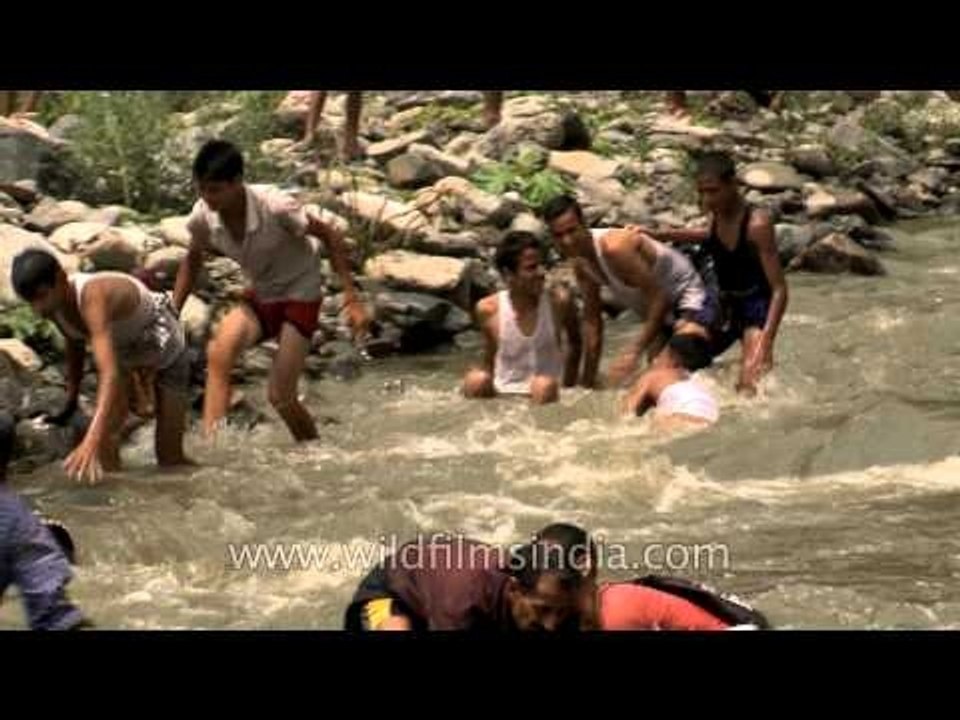Aglar valley witness the annual fish killing festival - Uttarakhand