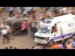 Lord Jagannath's Rath Yatra amid ambulance service