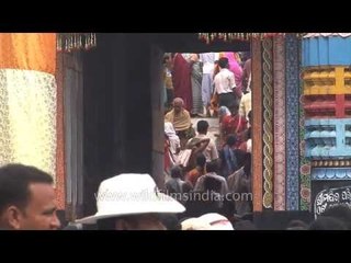 Follower's of Lord Jagannath entering the Jagannath temple - Puri