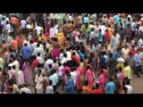 Devotees pulling the chariot during Jagannath Rath Yatra - Puri