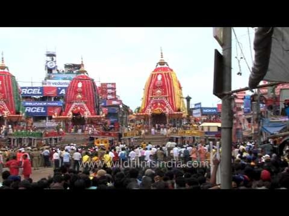 Puri Jagannath Rath Yatra begins amidst high security