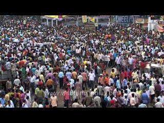 Devotees gather for big celebration of Rath Yatra in Puri