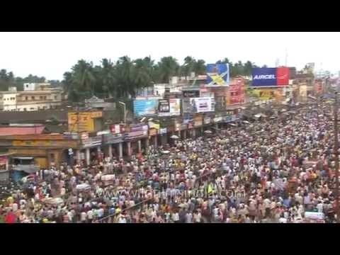 Thousands of devotees descend to Puri for Jagannath Rath Yatra