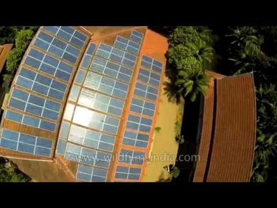Roof-top solar energy harvesting through panels in Thailand