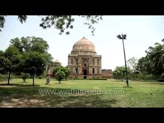 Bara Gumbad tomb in Lodi Garden, Delhi