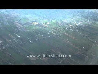 Aerial shots of Bangkok city