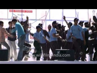 Singer Shankar Sahney hit the stage at Military world games