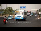 Traffic at AIIMS flyover : Ring Road, Delhi