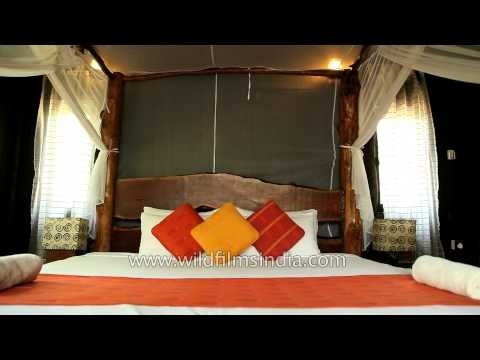 Kings Lodge bedroom, Bandhavgarh - Madhya Pradesh