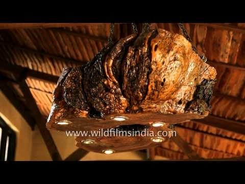 Dining area of Kings Lodge - Bandhavgarh