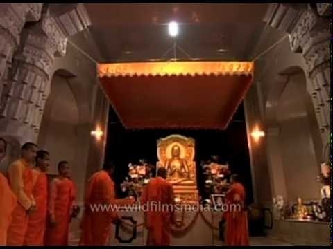 Buddhist monks at Sarnath in Varanasi