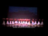 Korean Fan dance:  Popular and well-known dance from Asia