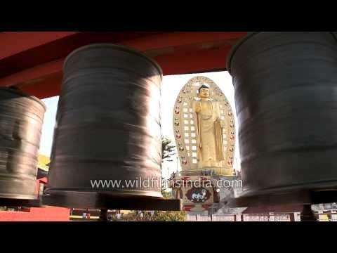 The great statue of Lord Buddha at Clement Town, Dehradun
