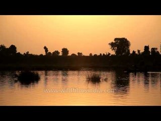 View of the Ken River during evening hours