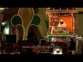 People gather for Baba Ram Rahim's birthday