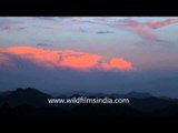 Evening clouds over Landour, Uttarakhand - timelapse