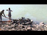 Cremation of a human corpse - Haridwar