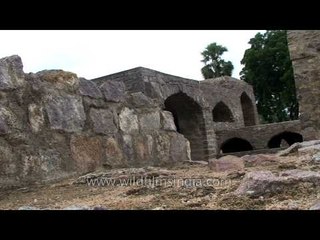 The mosque of Taramati within Golconda Fort