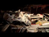 Recycling American paper trash in Meerut, India