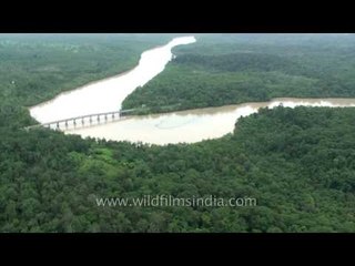 Top view of Andaman Islands