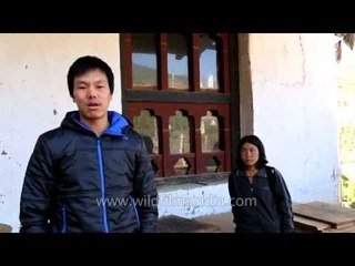 High altitude incense making in Bhutan