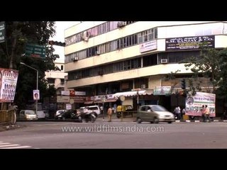 Indian Oil petrol pump near Race Course road, Bangalore