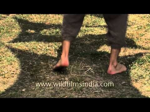 Young trance music lover dancing on the beats of DJ Prince