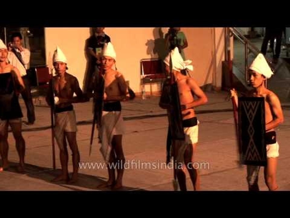 Maring Naga dance performed at NagaFest, Delhi