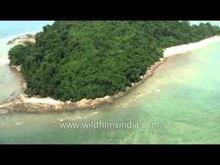 Aerial view of Andaman Islands