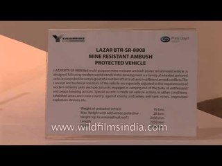 LAZAR BTR-SR-8808 Mine-Resistant Ambush-Protected Vehicle