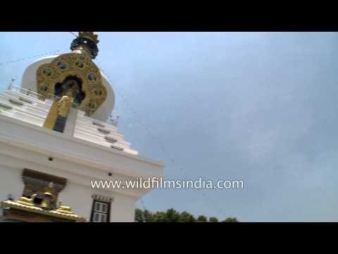 World's largest Stupa in Mindrolling Monastery, Dehradun