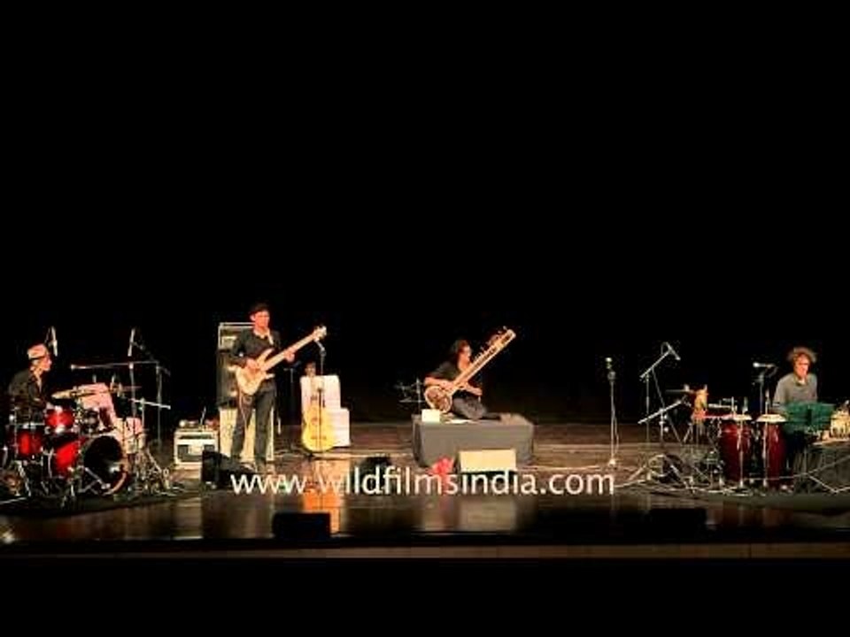 'Latindian Jam' performing Salsa Dura at Kamani Auditorium, Delhi