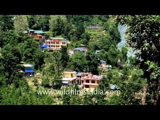 Panoramic view of McLeod Ganj