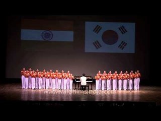 Special presentation by Korea's  'Little Angels' in Delhi