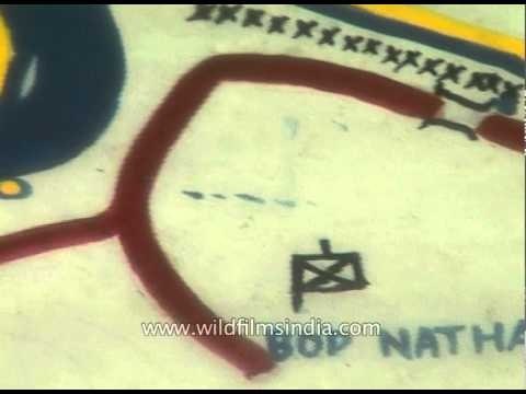 Map for the Border Security Force (BSF) responsibility area of Nathanpur