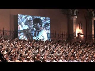 Mass Sitar recital in Delhi, India