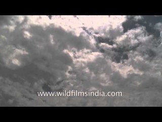 Sky with moving clouds : Bhagsunath - Dharamshala
