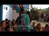 Women at Kumaoni wedding sangeet : Uttarakhand